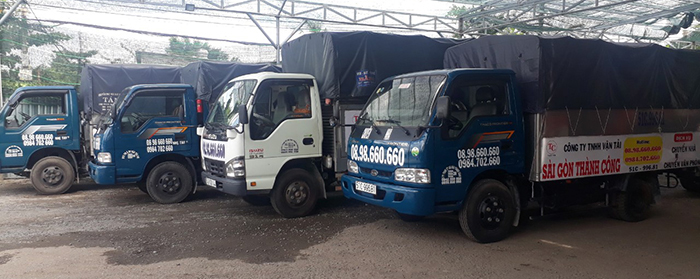 Hệ thống xe tải thùng kín chuyên dụng luôn sẵn sàng phục vụ vận chuyển 24/24h