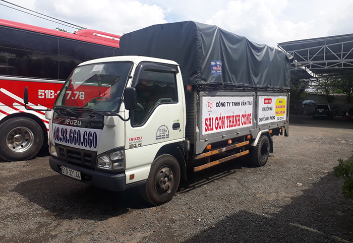 Dịch vụ taxi tải quận Thủ Đức giá rẻ tại Sài Gòn Thành Công.