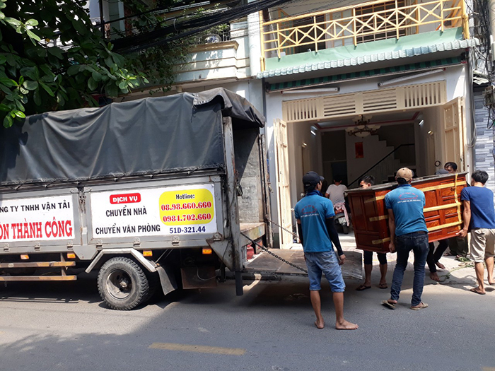 Dịch vụ thuê xe tải quận 1 giá rẻ - chuyên nghiệp tại Sài Gòn Thành Công